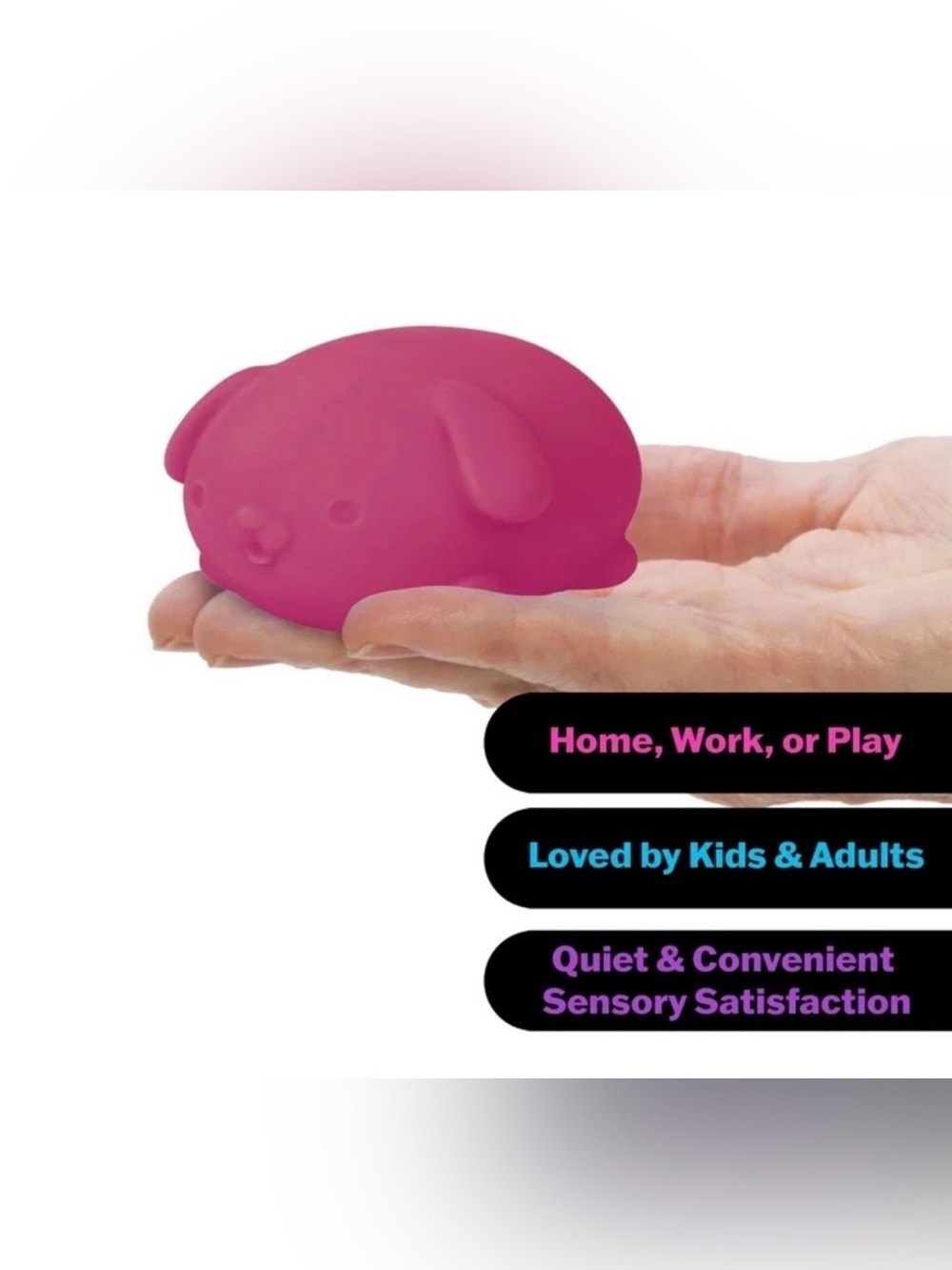 3 NeeDoh Set Nice Cube Funky Pup Color Change Pink Squishy TikTok Toy NEW - Picture 5 of 6